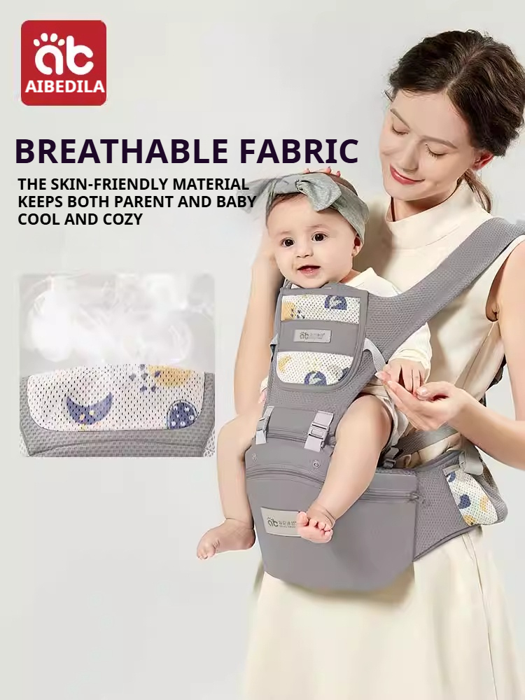 Ergonomic Baby Carrier - AIBEDILA Babytrage, ergonomische Babyrucksackträger, 0–36 Monate,