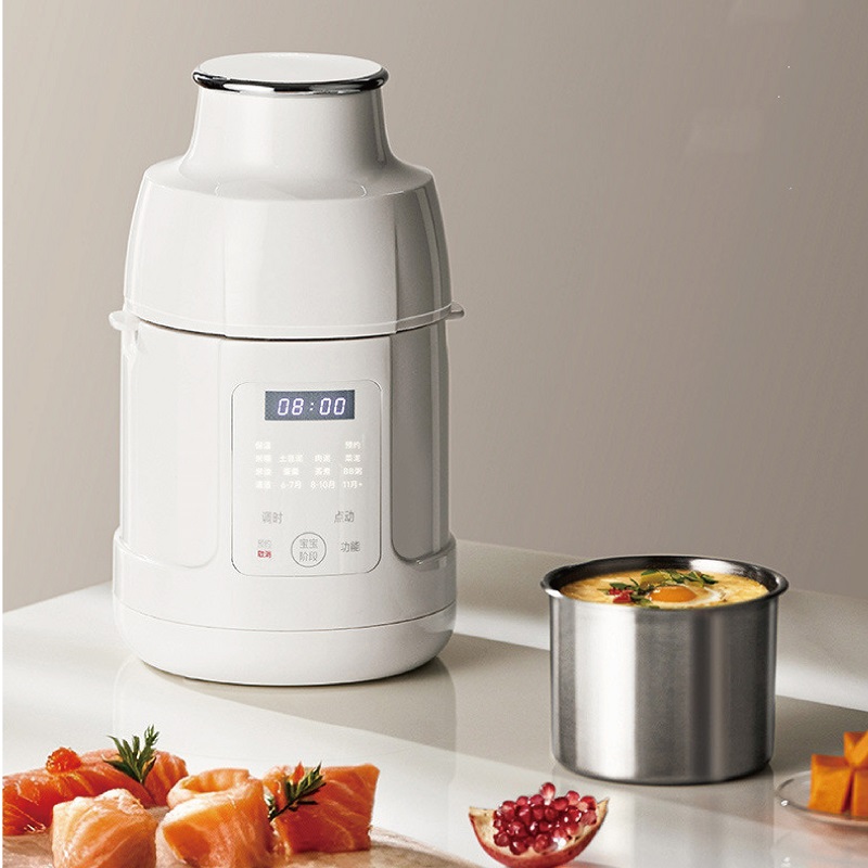 Baby Food Maker Blender - 220V Babynahrungszubereiter aus Vollstahl, Dampfgarer und