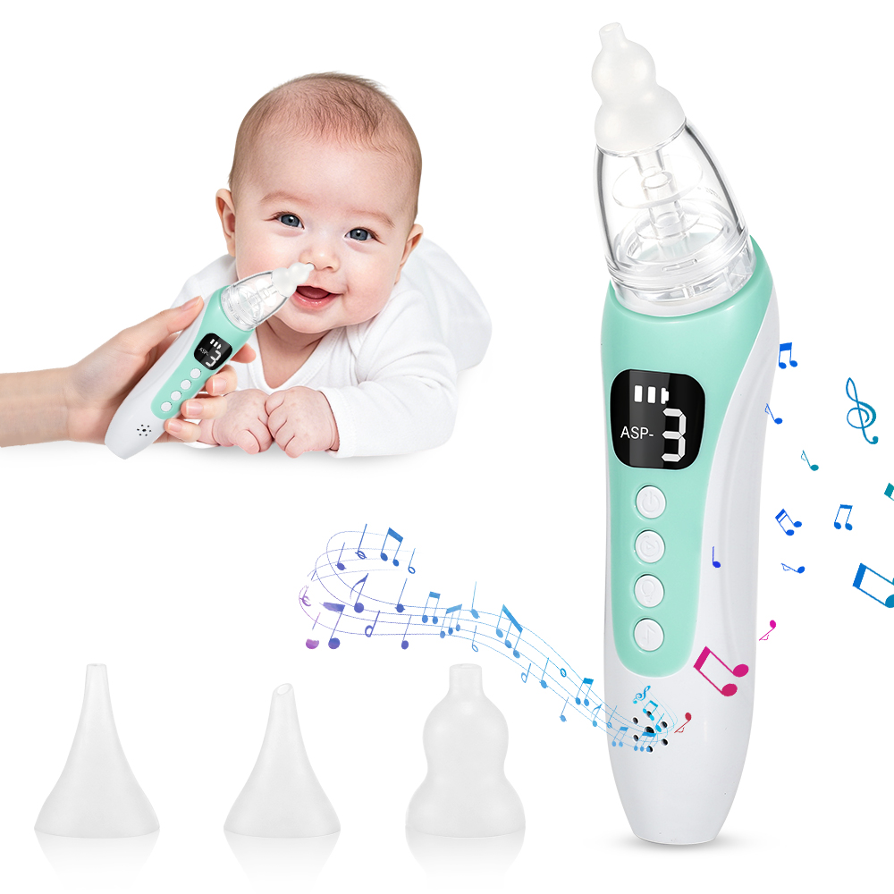 Baby Nose Cleaner - Elektrischer Nasensauger für Babys, Aufladbare Version,