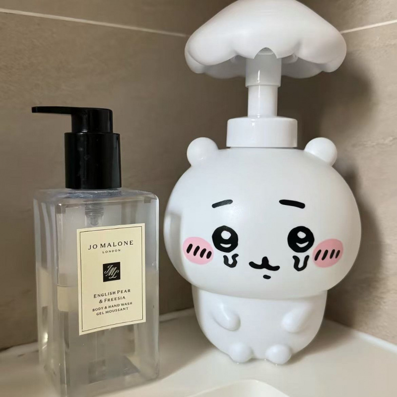 Baby Bottle Sterilizer - Chiikawa Flasche Kawaii Pilz Handdesinfektionsmittel-Flasche Badezimmer-Dekoration