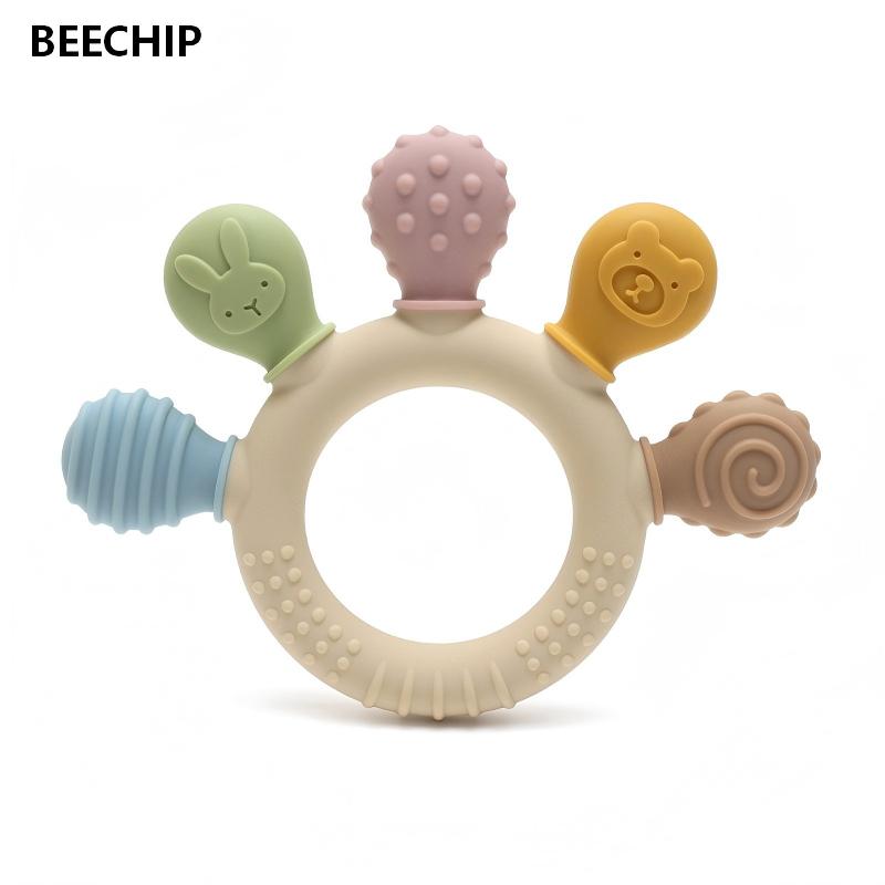 Baby Products Best - Neue hand multicolor Silikon Baby Ring