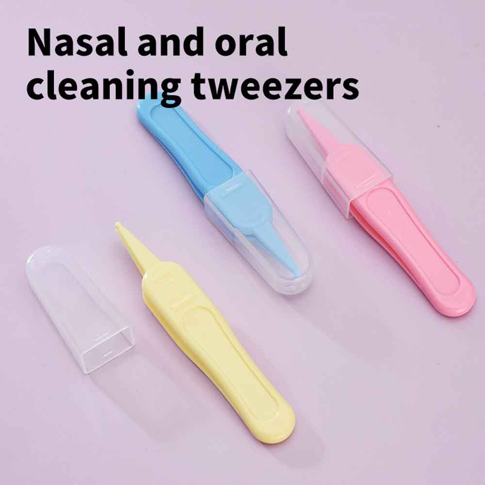 Baby Nose Cleaner - Sicherheitspinzette Reinigungszange Baby Plastikpinzette Nasenhöhlenpflege Zubehör