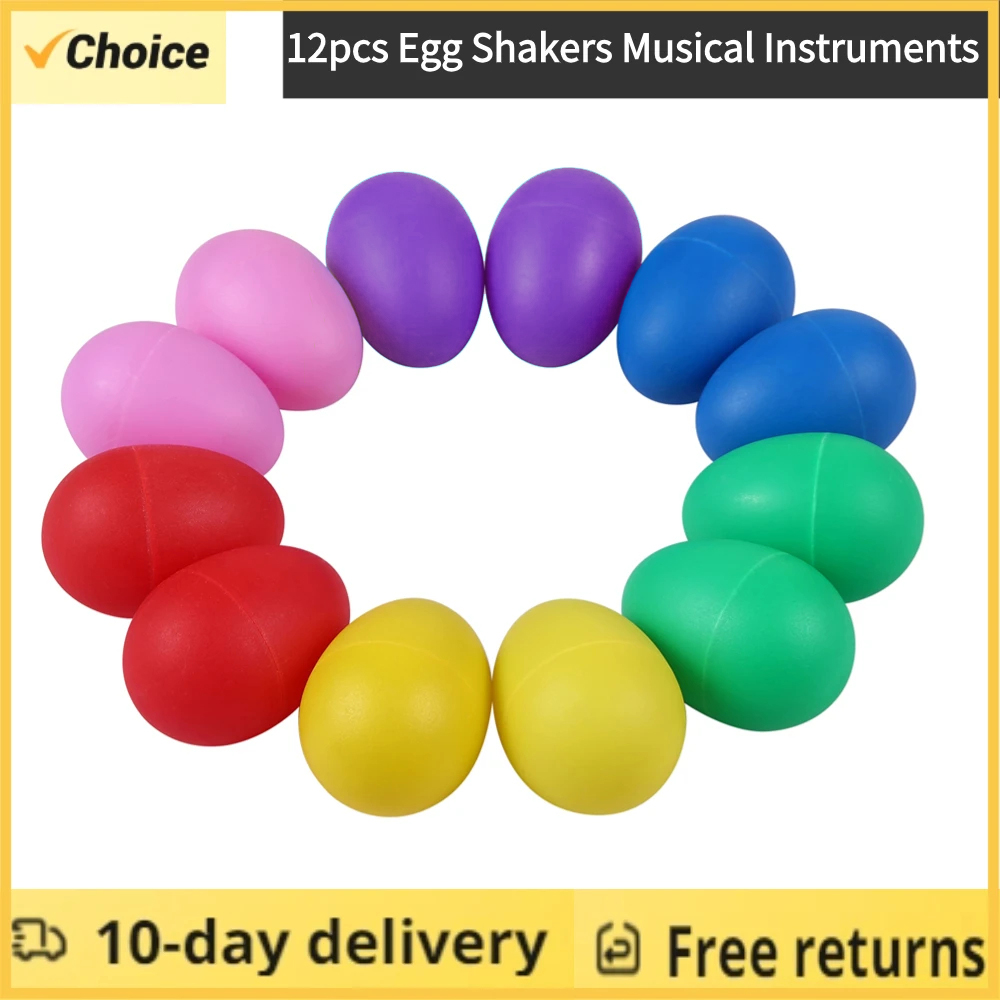 Baby Products Basket - 12 Stück Osterei-Shaker für Kinder –