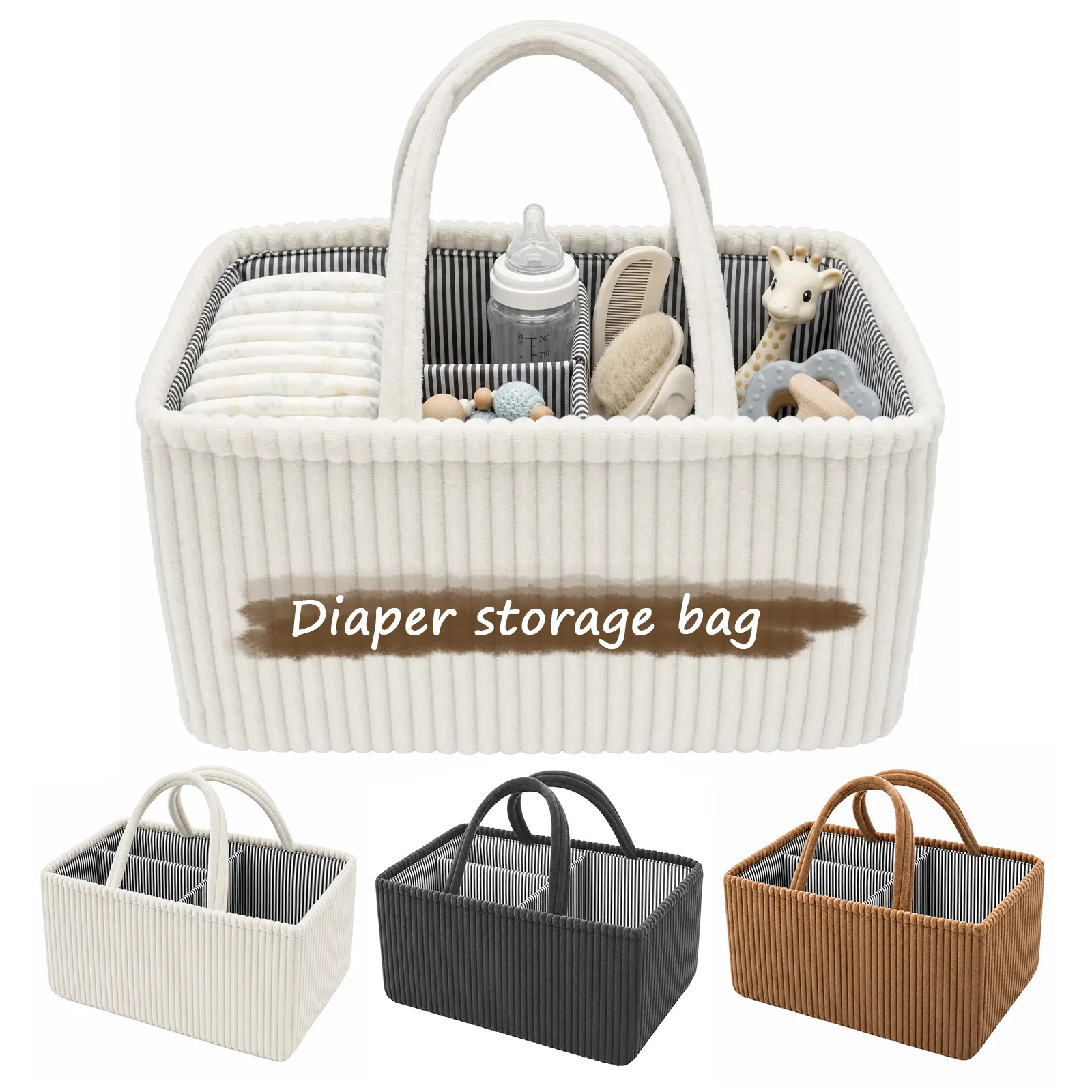 Baby-Windel-Organizer, faltbar – Baby Products Basket Bewertung und Preis