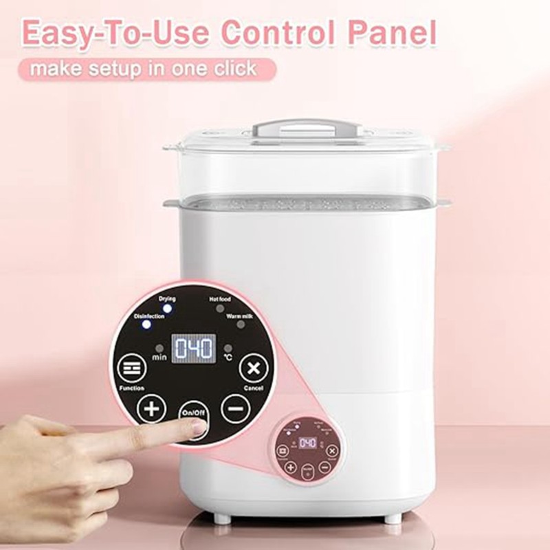 M04K Elektrischer Dampf-Babyfl – Baby Bottle Sterilizer Bewertung und Preis