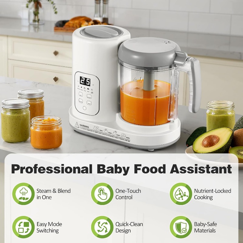 Baby-Nahrungszubereiter Dampfg – Baby Food Maker Blender Bewertung und Preis