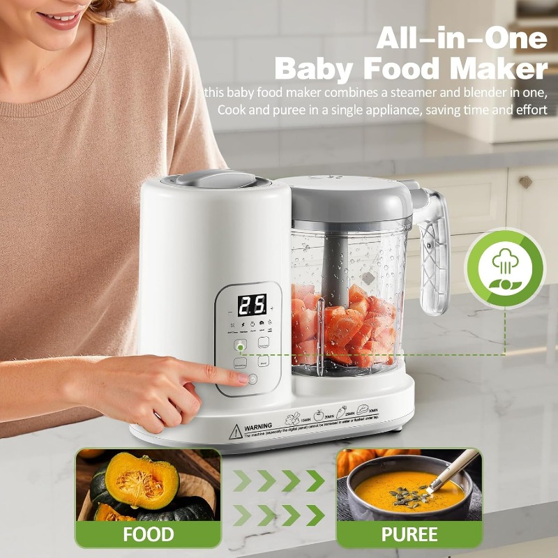 Baby-Nahrungszubereiter Dampfg – Baby Food Maker Blender Bewertung und Preis