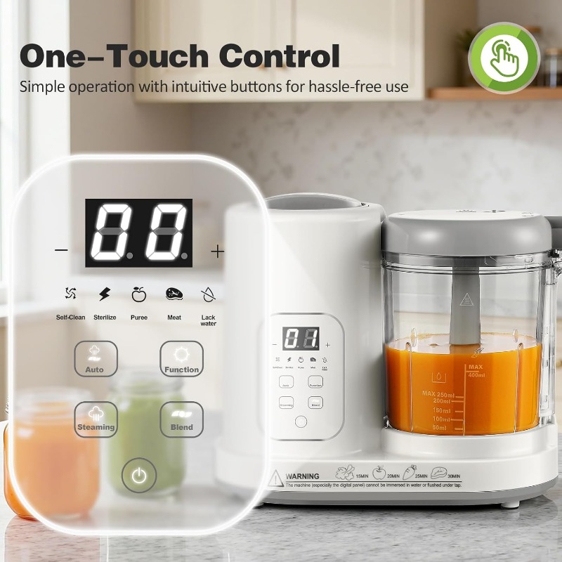 Baby-Nahrungszubereiter Dampfg – Baby Food Maker Blender Bewertung und Preis